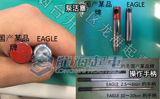 鹰牌爪式千斤顶和国产千斤顶对比 鹰牌爪式千斤顶和国产千斤顶对比
