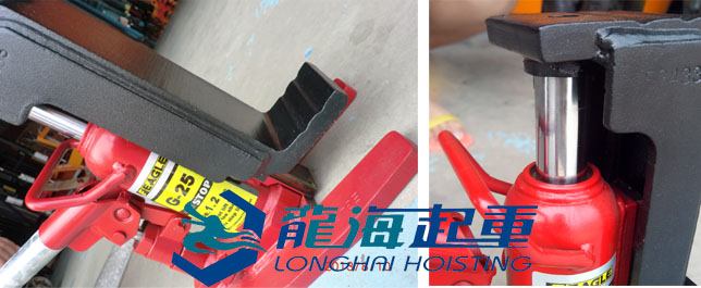 鹰牌G-25爪式千斤顶细节图