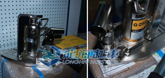 G-LC无尘室长型趾爪式千斤顶细节图 G-LC无尘室长型趾爪式千斤顶细节图
