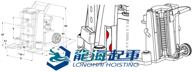德国JH-G爪式千斤顶结构图