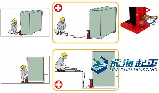 KS系列分离爪式千斤顶应用 KS系列分离爪式千斤顶应用
